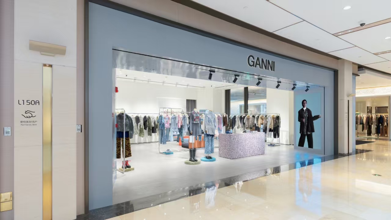 GANNI Shanghai HKRI Taikoo Hui Store